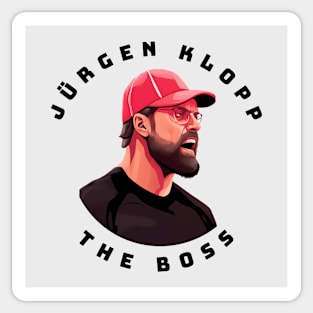 Jurgen Klopp The Boss Sticker